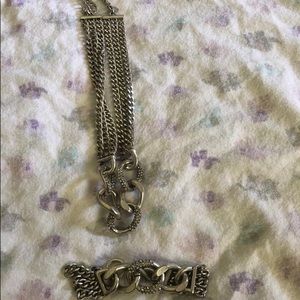 Necklace and bracelet